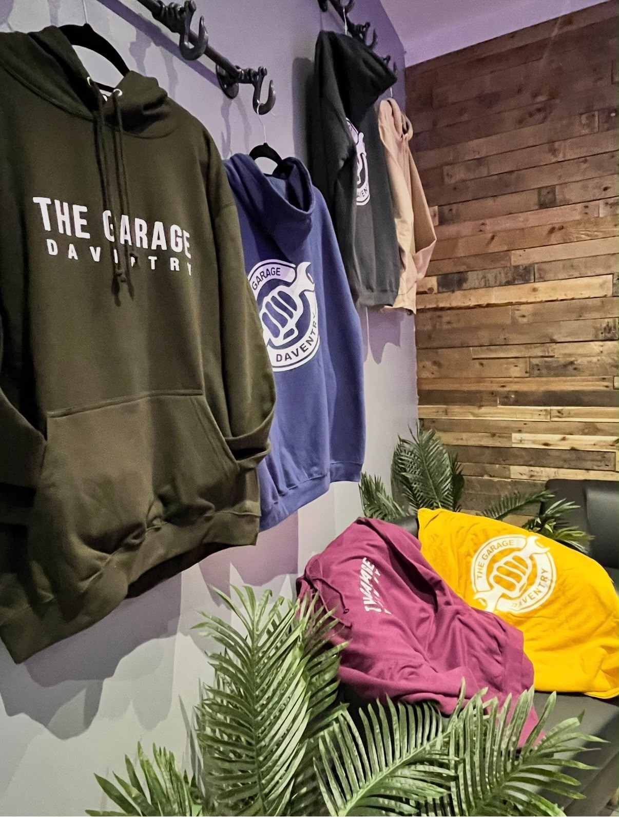 The Garage Daventry merchandise